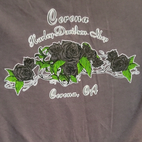 Harley-Davidson Black and Gray Winged Tee - Picture 5 of 5